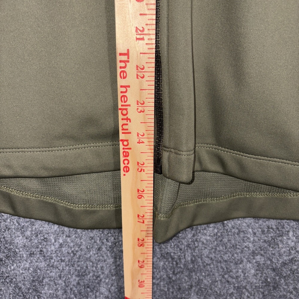 NWT NOBULL Women's Soft Shell Zip Up Jacket - Small - Army Green - Picture 7 of 11